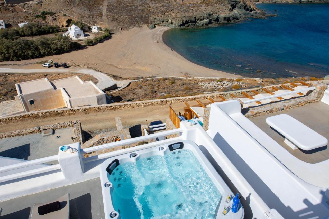 Villa Merhia Seaview Oasis With Pool & Hot Tub Merchia Beach Exterior foto