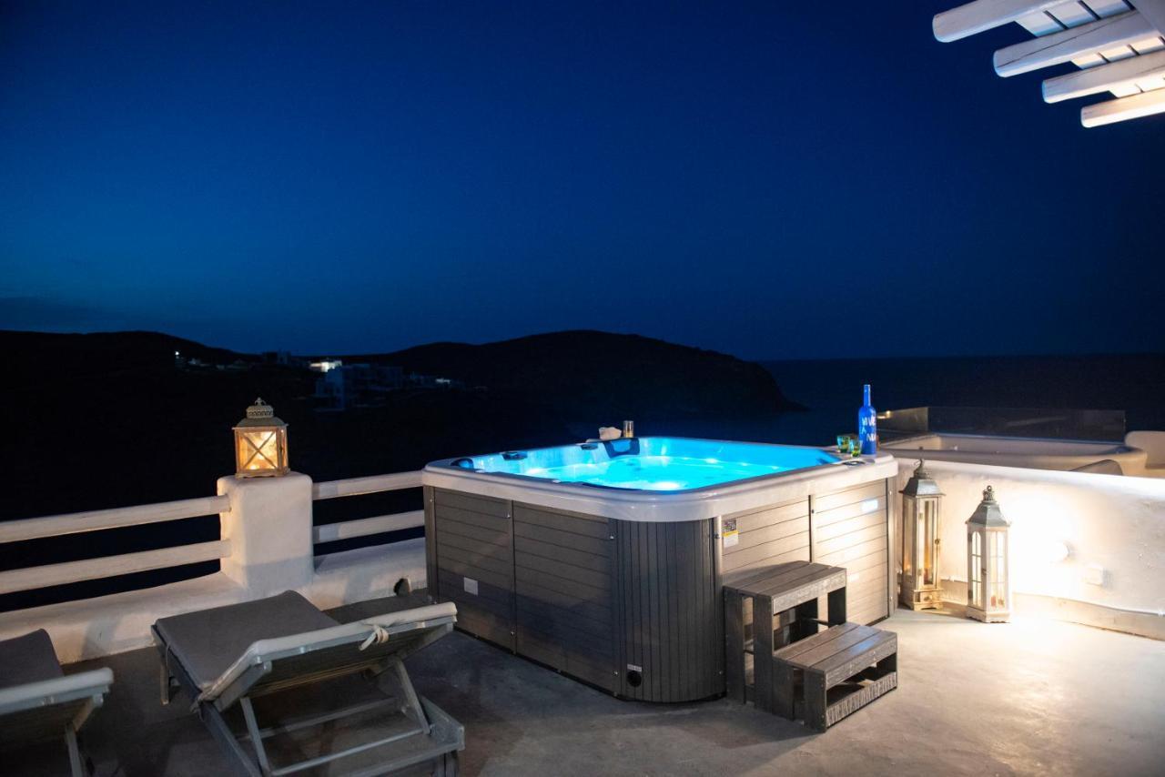 Villa Merhia Seaview Oasis With Pool & Hot Tub Merchia Beach Exterior foto