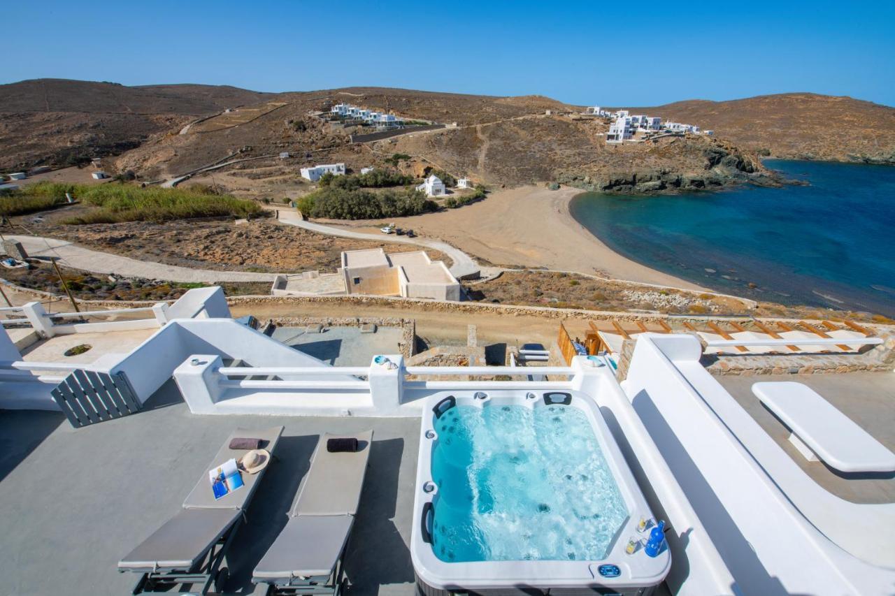 Villa Merhia Seaview Oasis With Pool & Hot Tub Merchia Beach Exterior foto