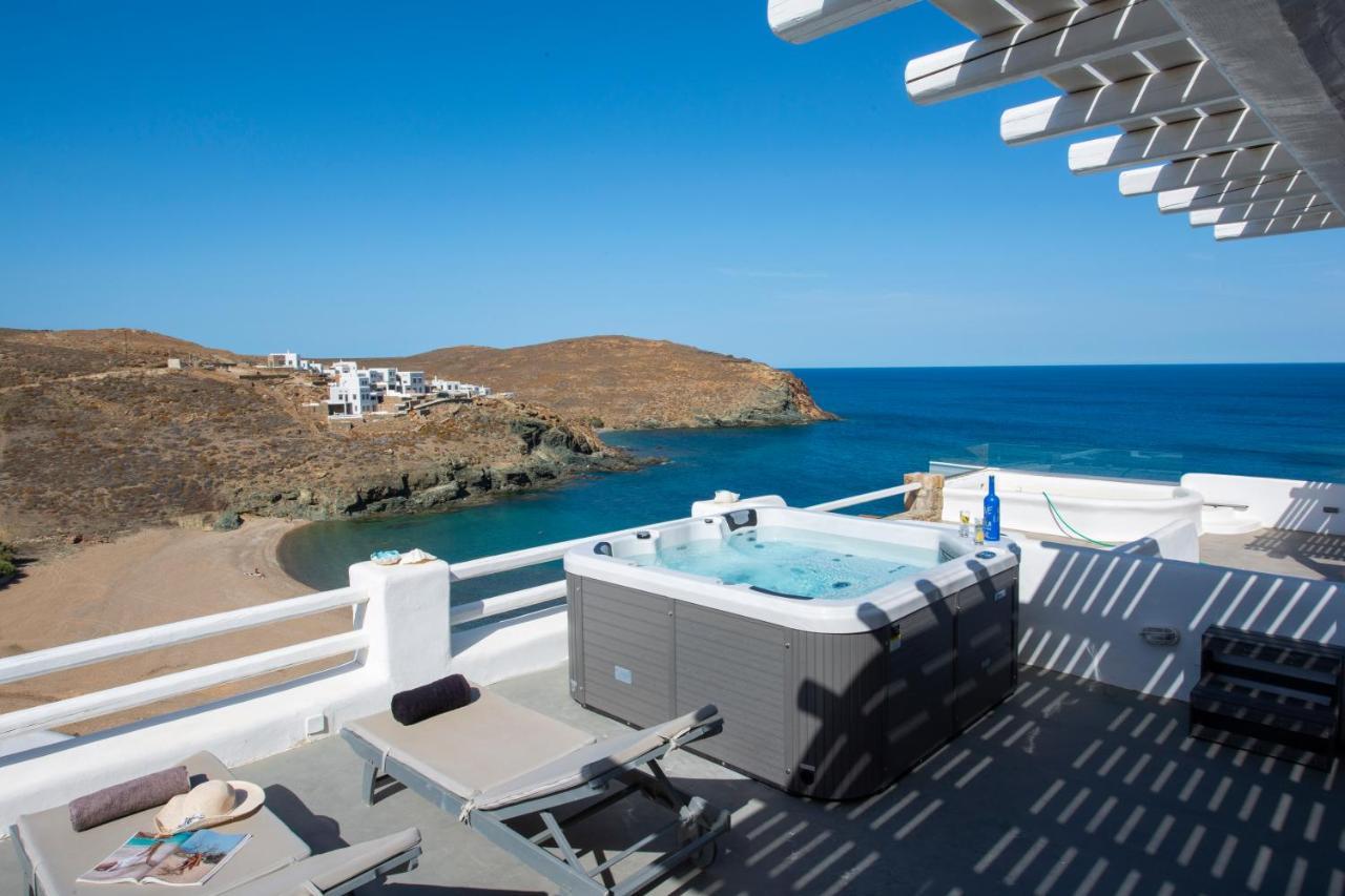 Villa Merhia Seaview Oasis With Pool & Hot Tub Merchia Beach Exterior foto