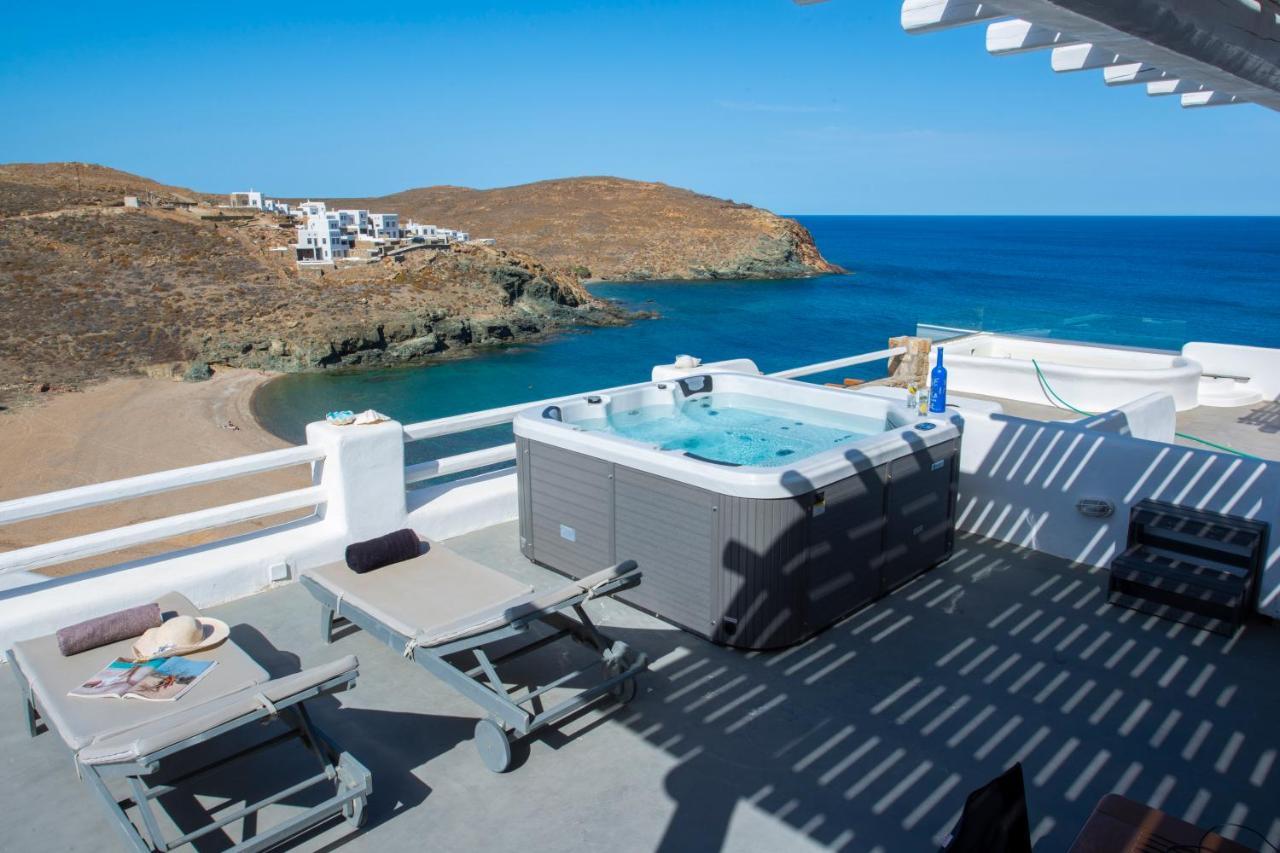 Villa Merhia Seaview Oasis With Pool & Hot Tub Merchia Beach Exterior foto