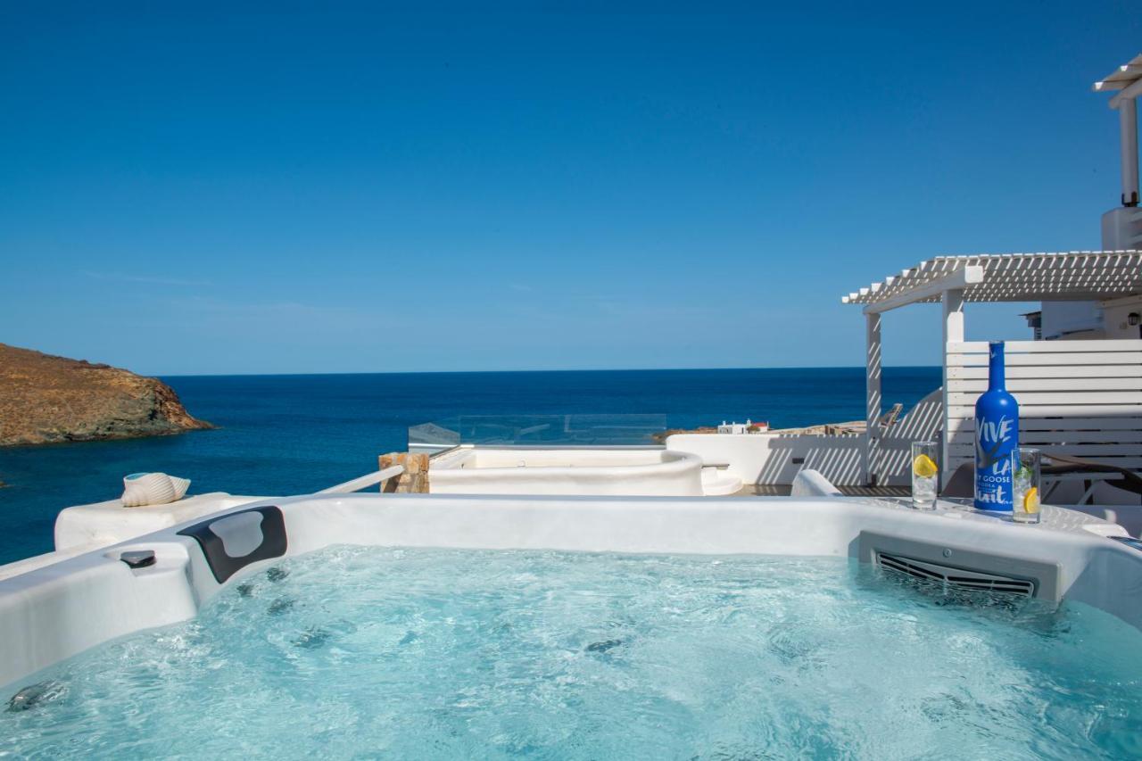 Villa Merhia Seaview Oasis With Pool & Hot Tub Merchia Beach Exterior foto