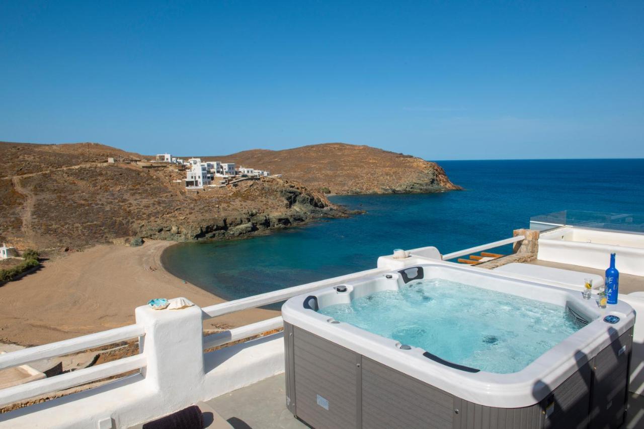 Villa Merhia Seaview Oasis With Pool & Hot Tub Merchia Beach Exterior foto