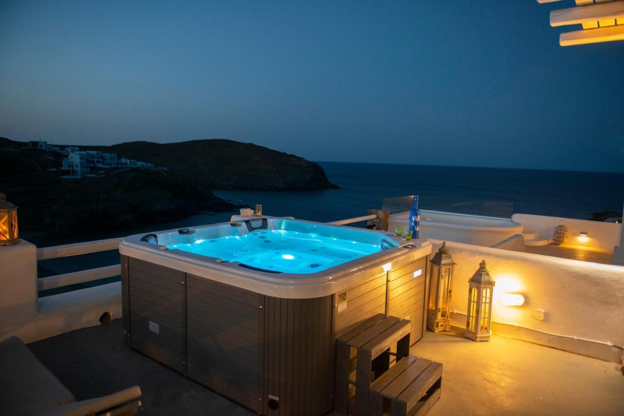 Villa Merhia Seaview Oasis With Pool & Hot Tub Merchia Beach Exterior foto