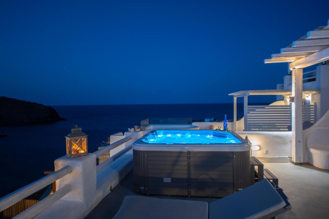 Villa Merhia Seaview Oasis With Pool & Hot Tub Merchia Beach Exterior foto